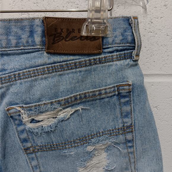 Vintage Express‎ Bleus Denim Authentique women's 7/8 Cutoff denim jeans - Picture 3 of 8